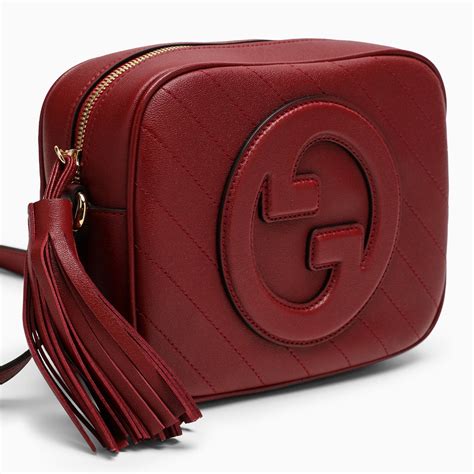 borsa gucci da donna rossa in vellito|Gucci borse.